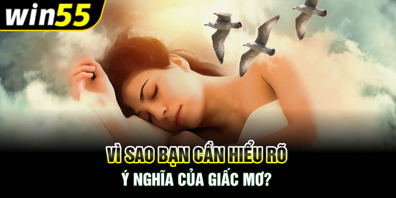 Vì sao bạn cần hiểu rõ ý nghĩa của giấc mơ?